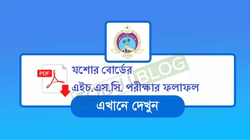 HSC Result Jessore Board 2025 with Full marksheet