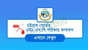 HSC Result Chittagong Board সহজেই দেখুন চট্টগ্রাম বোর্ডের ফলাফল